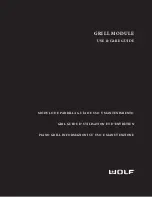 Wolf ICBIG15 Use & Care Manual preview