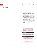 Preview for 4 page of Wolf ICBIM15 Use & Care Information Manual