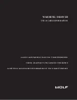 Preview for 1 page of Wolf ICBWWD30 Use & Care Information Manual