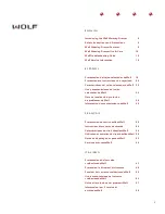 Preview for 3 page of Wolf ICBWWD30 Use & Care Information Manual