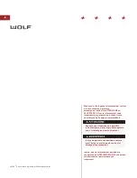 Preview for 46 page of Wolf ICBWWD30 Use & Care Information Manual