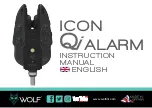 Предварительный просмотр 1 страницы Wolf ICON Qi ALARM Instruction Manual