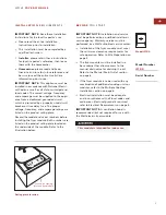 Preview for 3 page of Wolf IF15 Installation Instructions Manual