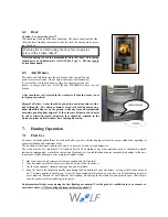 Preview for 20 page of Wolf Lascar Installation Operating & Maintenance Manual