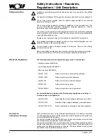 Preview for 4 page of Wolf LH Operation And Maintenance Instructions