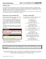 Preview for 2 page of Wolf MW24-1100 Service Manual