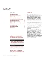 Preview for 2 page of Wolf MWD24-2U/S Use & Care Manual