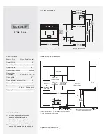 Preview for 2 page of Wolf R364C Specification Sheet