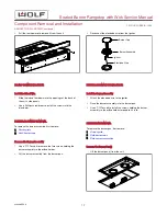 Preview for 12 page of Wolf Rangetop Service Manual