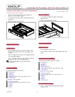 Предварительный просмотр 14 страницы Wolf Rangetop Service Manual