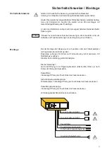 Предварительный просмотр 3 страницы Wolf RK-2 Wiring Diagram, Installation And Short Operating Instructions