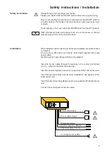 Предварительный просмотр 9 страницы Wolf RK-2 Wiring Diagram, Installation And Short Operating Instructions