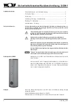 Preview for 2 page of Wolf SEM-1 1000 Assembly Instructions Manual