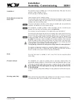 Preview for 13 page of Wolf SEM-1 1000 Assembly Instructions Manual