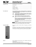 Предварительный просмотр 2 страницы Wolf SEM-1 Assembly Instructions Manual