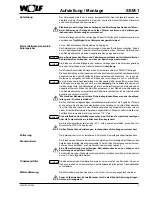 Предварительный просмотр 5 страницы Wolf SEM-1 Assembly Instructions Manual