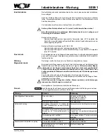 Предварительный просмотр 7 страницы Wolf SEM-1 Assembly Instructions Manual