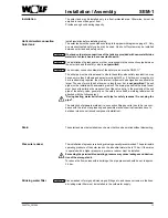 Предварительный просмотр 13 страницы Wolf SEM-1 Assembly Instructions Manual