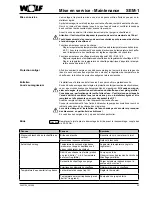 Предварительный просмотр 39 страницы Wolf SEM-1 Assembly Instructions Manual