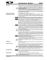 Предварительный просмотр 61 страницы Wolf SEM-1 Assembly Instructions Manual