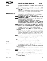 Предварительный просмотр 69 страницы Wolf SEM-1 Assembly Instructions Manual