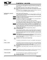 Preview for 14 page of Wolf SEM-2 300 Assembly Instructions Manual