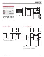 Preview for 2 page of Wolf SO30TH Specifications