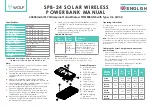 Предварительный просмотр 1 страницы Wolf SPB-24 Manual