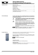 Предварительный просмотр 2 страницы Wolf SPU-1-200 Assembly Instructions Manual