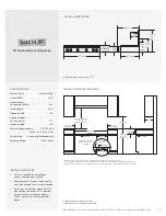 Preview for 2 page of Wolf SRT484CG Specifications