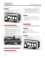 Предварительный просмотр 9 страницы Wolf VC48W Manual