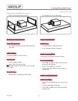 Preview for 13 page of Wolf VC48W Manual