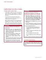 Предварительный просмотр 5 страницы Wolf VW30B Use & Care Manual