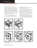 Preview for 7 page of Wolf W302418 Planning Information