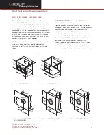 Предварительный просмотр 7 страницы Wolf W482718 Planning Information