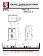 Предварительный просмотр 2 страницы Wolf WKEC2 Specification Sheet