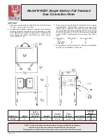 Предварительный просмотр 2 страницы Wolf WKGD1 Specifications