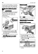 Preview for 56 page of Wolf WS125 18.0V Original Operating Instructions