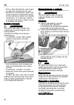 Preview for 58 page of Wolf WS125 18.0V Original Operating Instructions