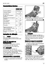 Preview for 67 page of Wolf WS125 18.0V Original Operating Instructions