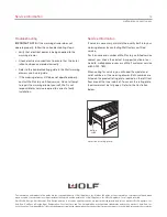 Preview for 15 page of Wolf WWD30O Installation Manual