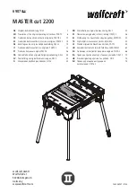 Предварительный просмотр 141 страницы Wolfcraft 6907000 Operating Instructions Manual