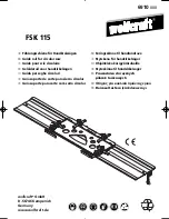 Предварительный просмотр 1 страницы Wolfcraft FSK 115 Manual