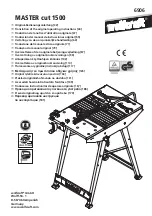 Предварительный просмотр 1 страницы Wolfcraft MASTER cut 1500 Translation Of The Original Operating Instructions