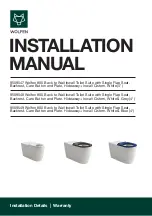 Wolfen Wolfen 800 9509547 Installation Manual preview