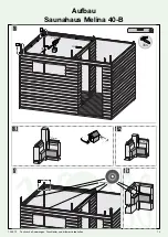 Предварительный просмотр 14 страницы Wolff Finnhaus Melina 40-B Building Instructions