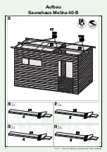 Предварительный просмотр 21 страницы Wolff Finnhaus Melina 40-B Building Instructions