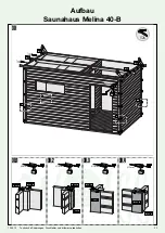 Предварительный просмотр 22 страницы Wolff Finnhaus Melina 40-B Building Instructions