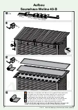 Предварительный просмотр 27 страницы Wolff Finnhaus Melina 40-B Building Instructions