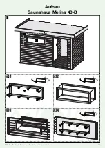 Предварительный просмотр 36 страницы Wolff Finnhaus Melina 40-B Building Instructions